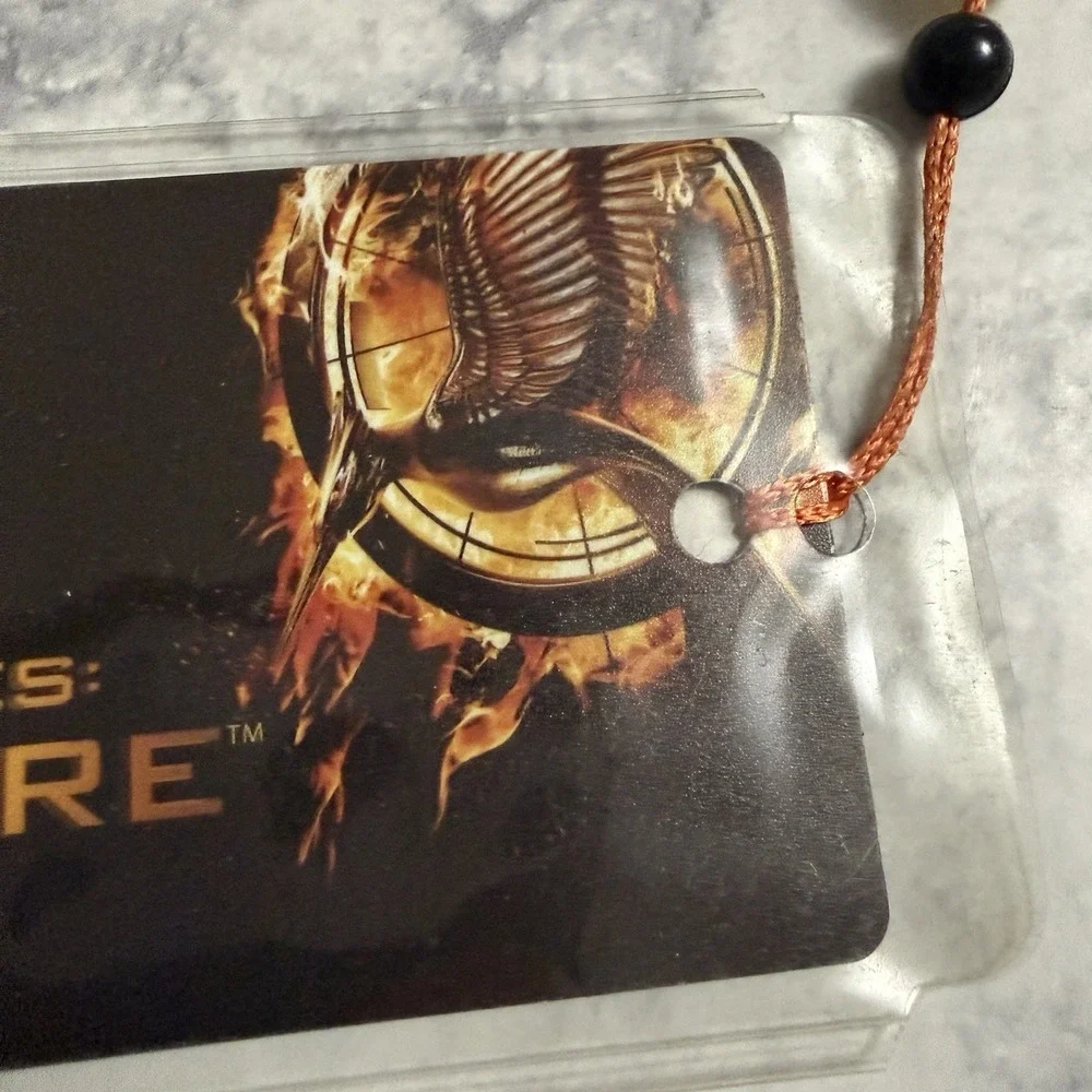 2013 The Hunger Games Catching Fire Movie Bookmark Official Authentic Vintage